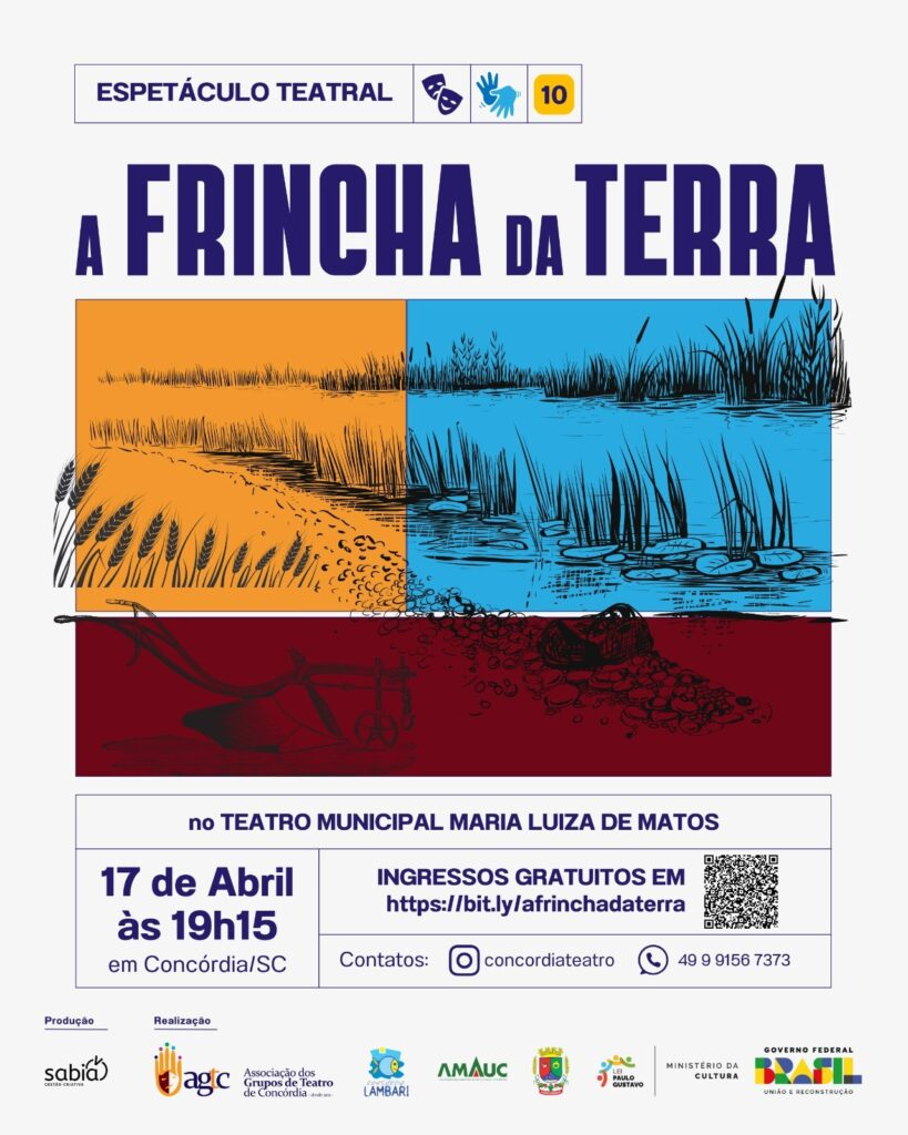 Espetáculo teatral retrata 90 anos de história de Concórdia no Teatro Municipal