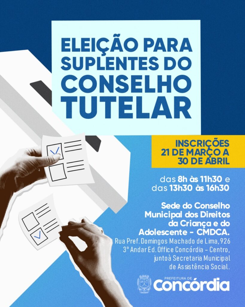Eleição para suplentes do Conselho Tutelar