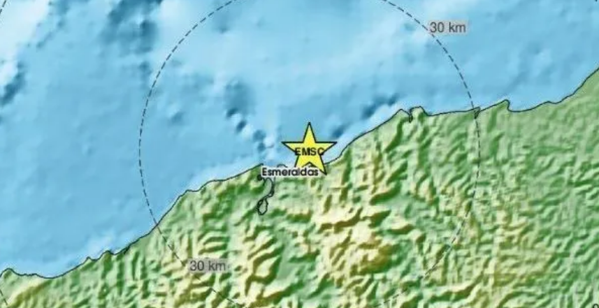 Terremoto de magnitude 6,3 atinge costa do Equador, diz agência