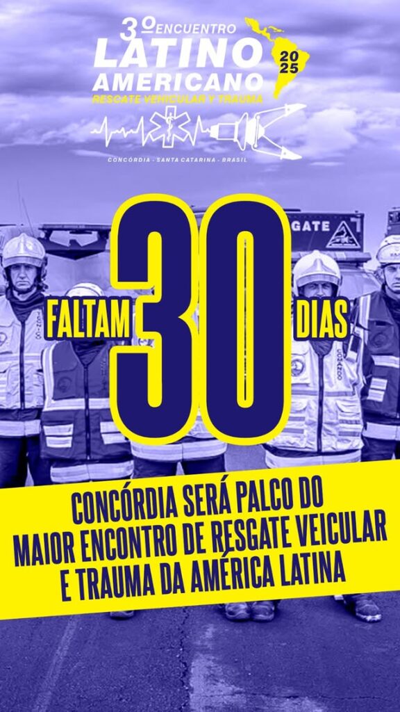 Concórdia sediará o maior Encontro de Resgate Veicular e Trauma da América Latina