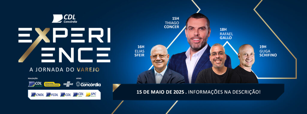 CDL Concórdia promove evento imersivo de conhecimento com palestrantes renomados