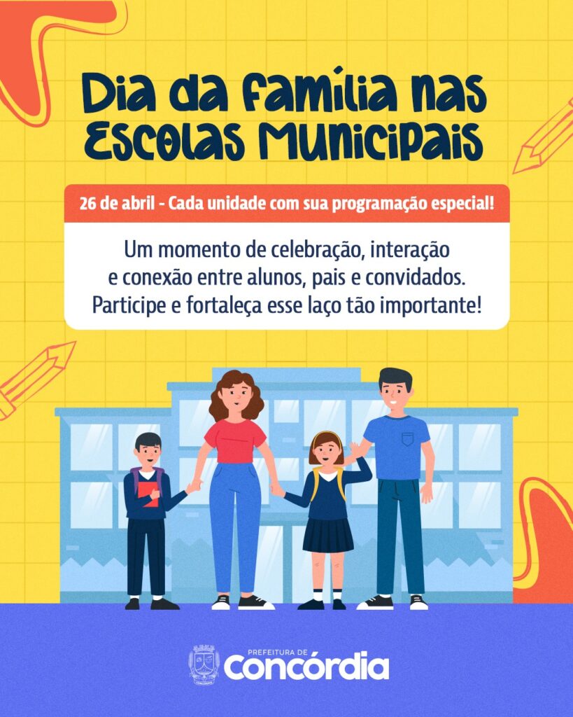 Dia da Família fortalece vínculos nas escolas municipais