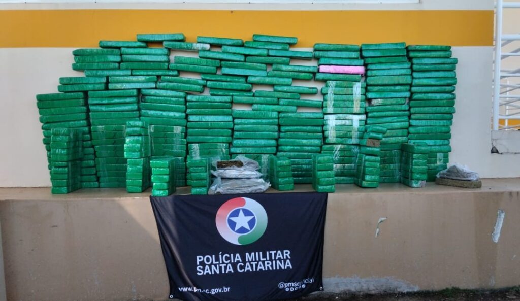 Motorista é detido com 150 kg de maconha em Concórdia