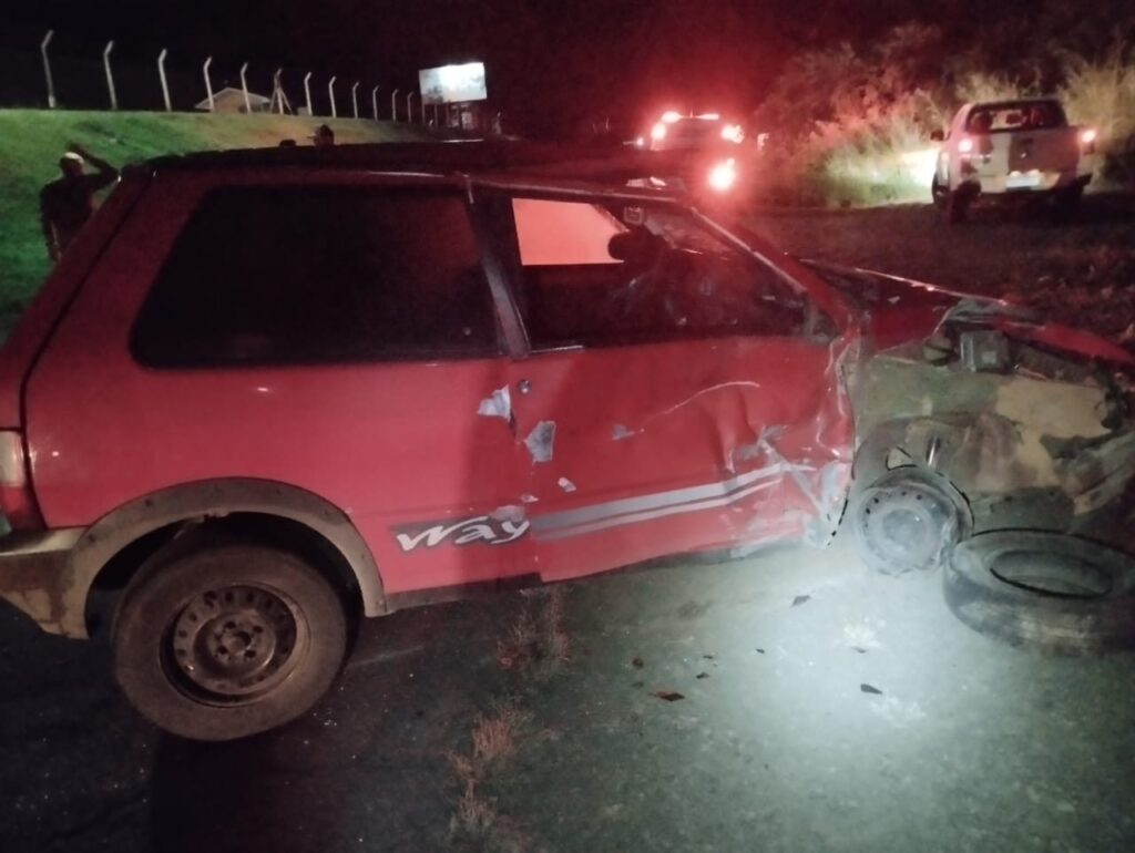 Jovem de 19 anos morre em colisão entre carro e moto na SC-355 em Jaborá