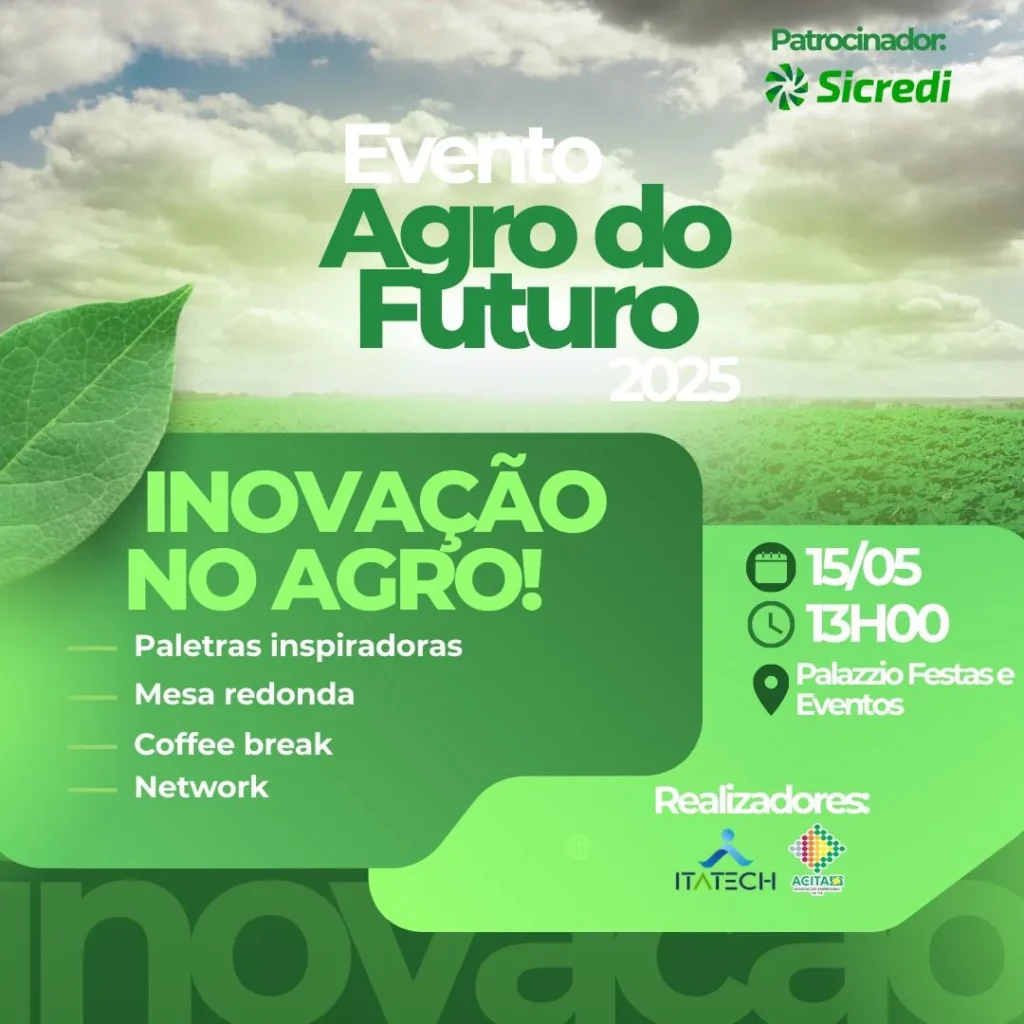 Evento voltado ao Agro acontece nesta quinta-feira em Itá