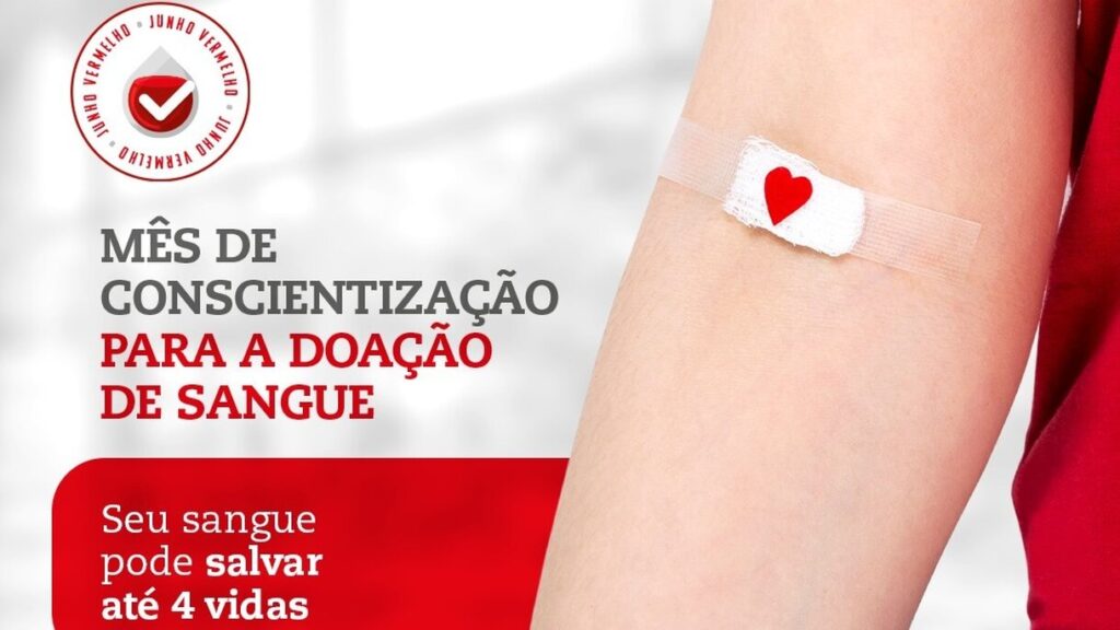 Doar sangue é um ato de amor que salva vidas: uma única doação pode ajudar até quatro pessoas