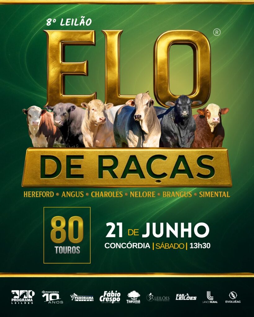 Concórdia sedia 8º Leilão Elo de Raças com apoio da Prefeitura e comunidade