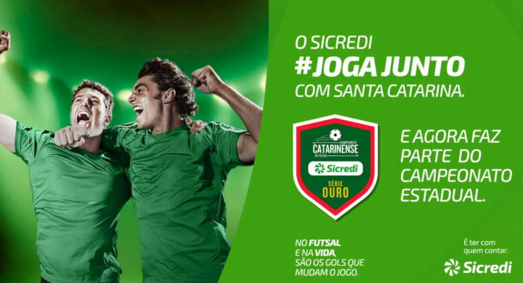 Sicredi é patrocinador oficial do futsal catarinense