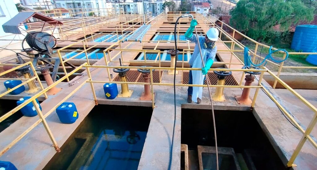 Modernização na ETA e troca de válvulas reforçam segurança e qualidade da água em Concórdia