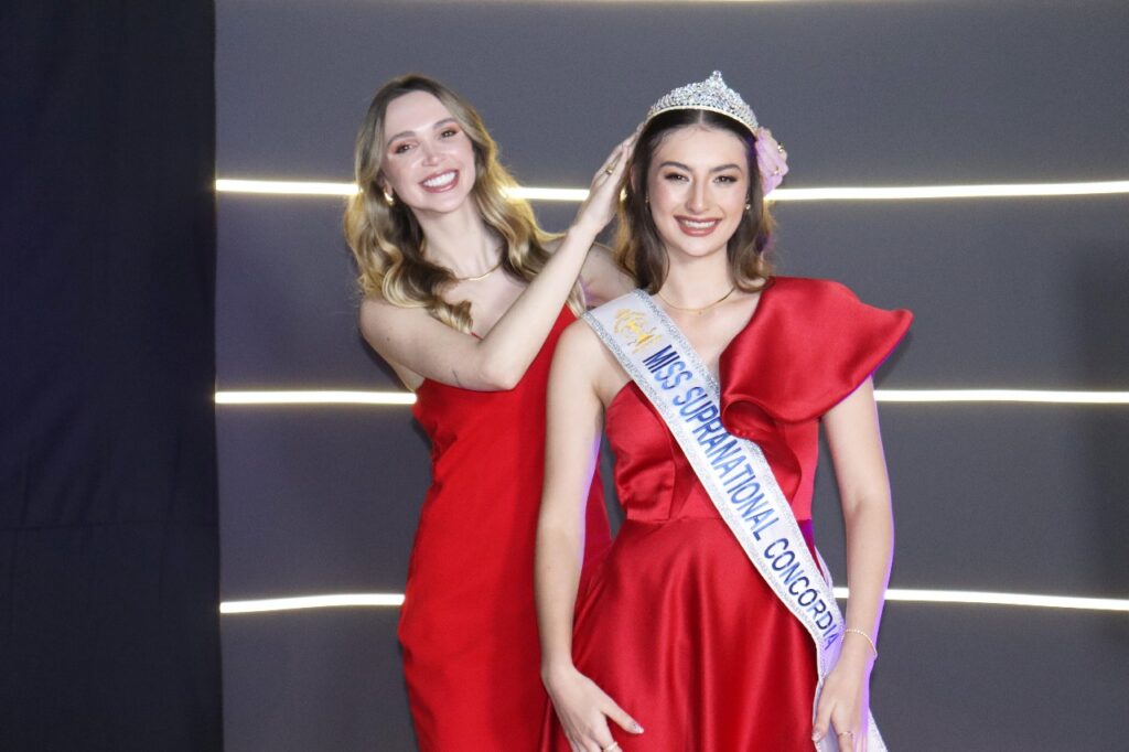 Yasmin Albiero é coroada Miss Concórdia Supranational
