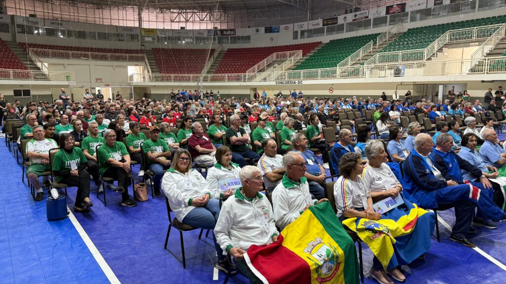 Concórdia recebe hoje a 21ª edição dos Jogos de Integração dos Idosos da AMAUC