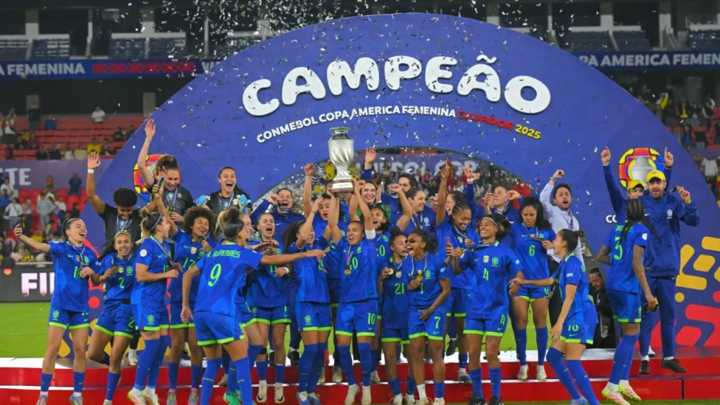 Brasil conquista a Copa América Feminina contra a Colômbia