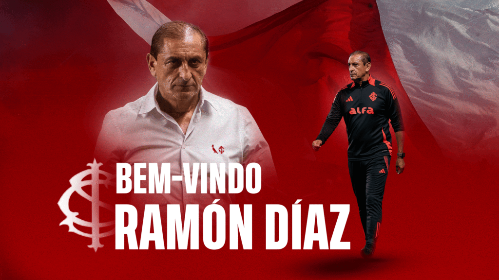Ramón Díaz é o novo técnico do Inter