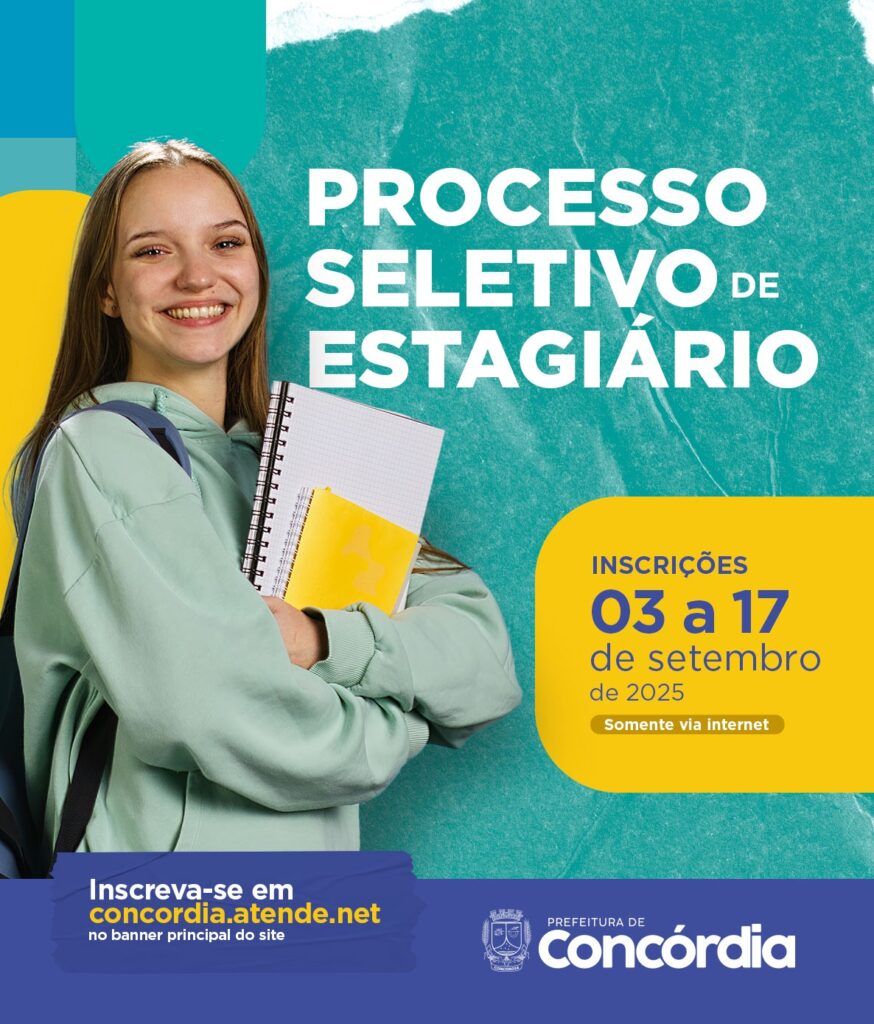 Últimos dias para se inscrever no Processo Seletivo para contratação de Estagiários