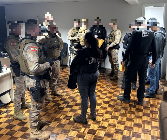 Policia Civil cumpre mandados e apreende objetos relacionados ao tráfico em Concórdia