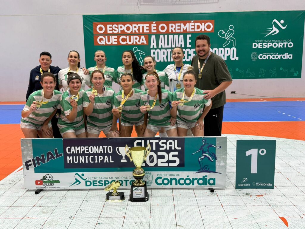 Final do Campeonato Municipal de Futsal feminino aconteceu ontem, dia 29
