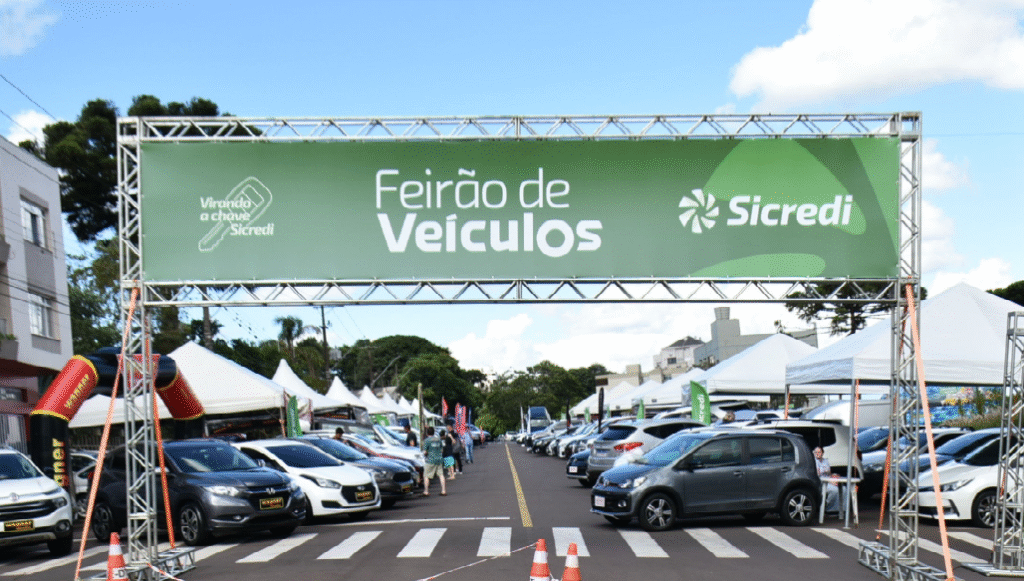 Primeiro Feirão de Veículos do Sicredi em Concórdia garante bons negócios e estrutura completa de serviços