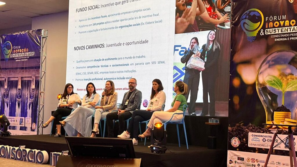 Sicredi UniEstados compartilha boas práticas no Fórum Inovação e Sustentabilidade do Consórcio Itá