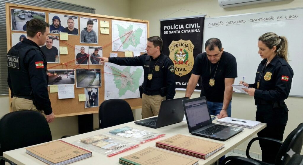 Estudante de Direito e reincidente por tráfico é preso novamente em operação da Polícia Civil em Catanduvas