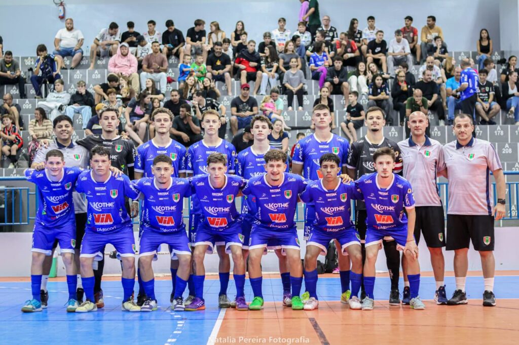 Sub-18 da ACF está na final da Liga Catarinense de Futsal