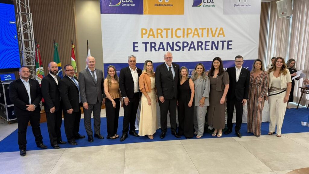 Ademir Tedesco assume à frente da CDL Concórdia e projeta ações para o varejo local