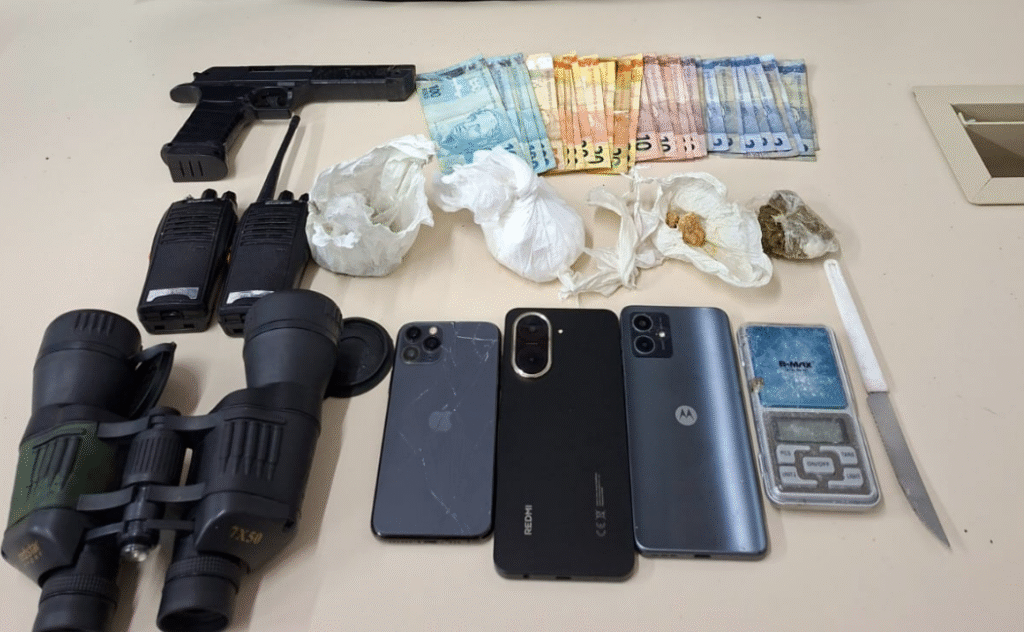 Dois homens são presos por crime de tráfico de drogas na Vila União, em Concórdia