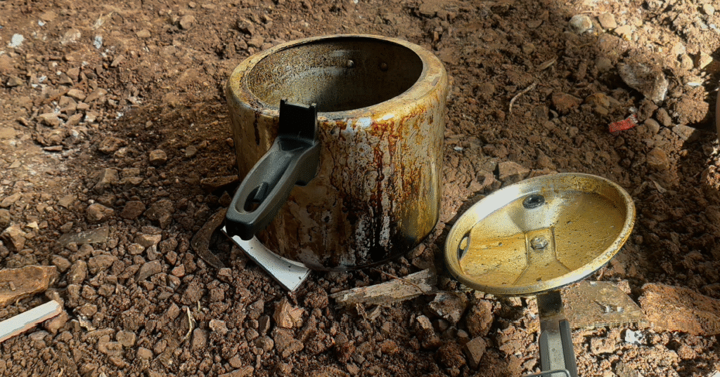 Panela esquecida no fogo causa princípio de incêndio em Concórdia