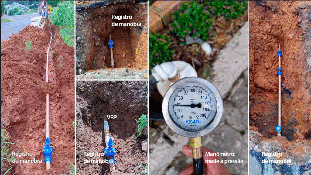 Nova rede estabiliza pressão e melhora abastecimento para 50 imóveis no bairro Itaíba
