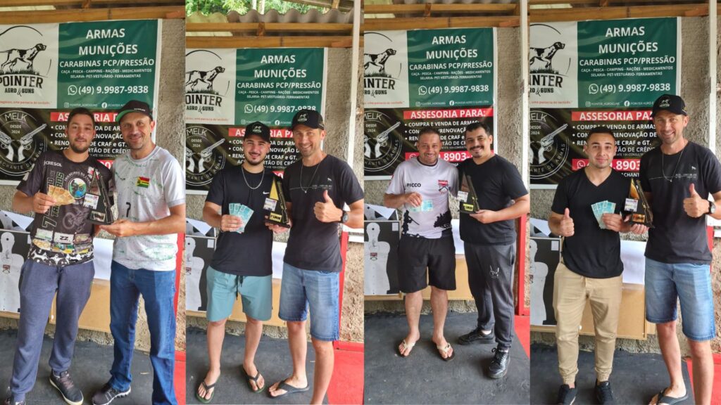 Definidos os campeões do Campeonato Regional Velho Oeste de Carabinas PCP/Pressão