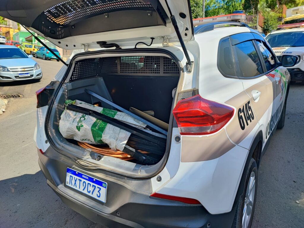 Justiça mantém prisão para homem flagrado com alumínio furtado em Concórdia