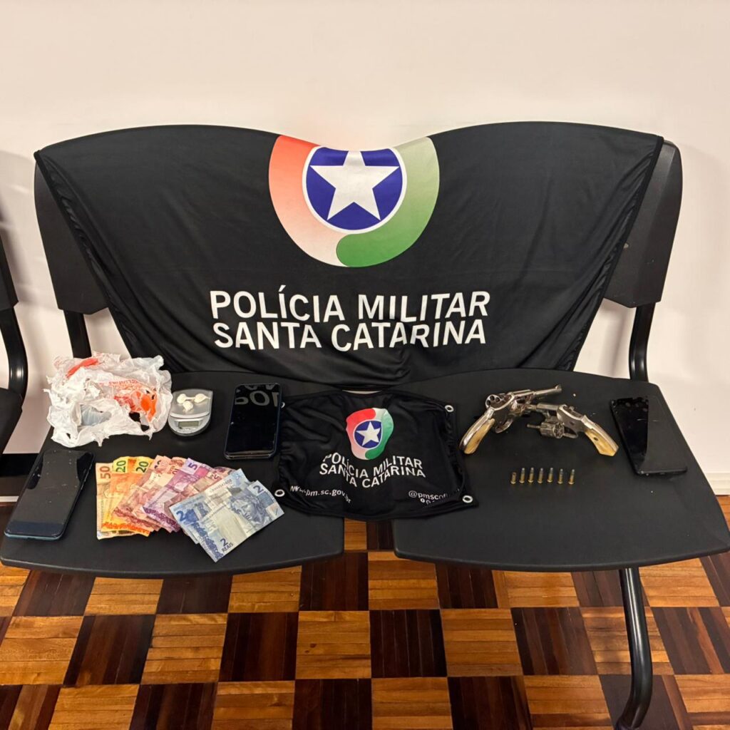 PM prende cinco pessoas por crimes diveros no município de Concórdia