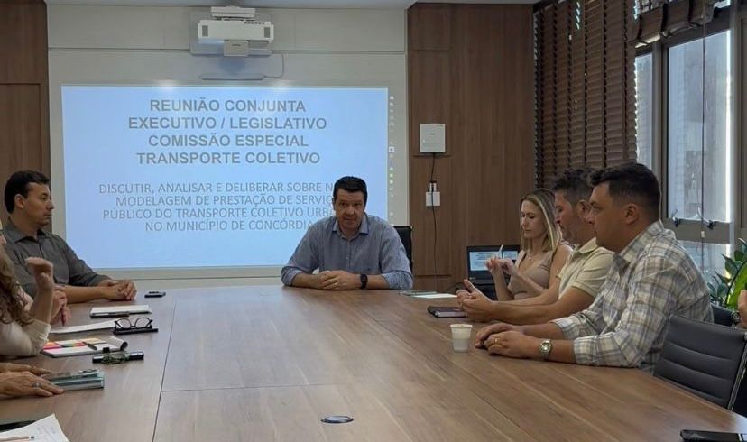 Câmara e Prefeitura iniciam diálogo sobre novo modelo de transporte público em Concórdia