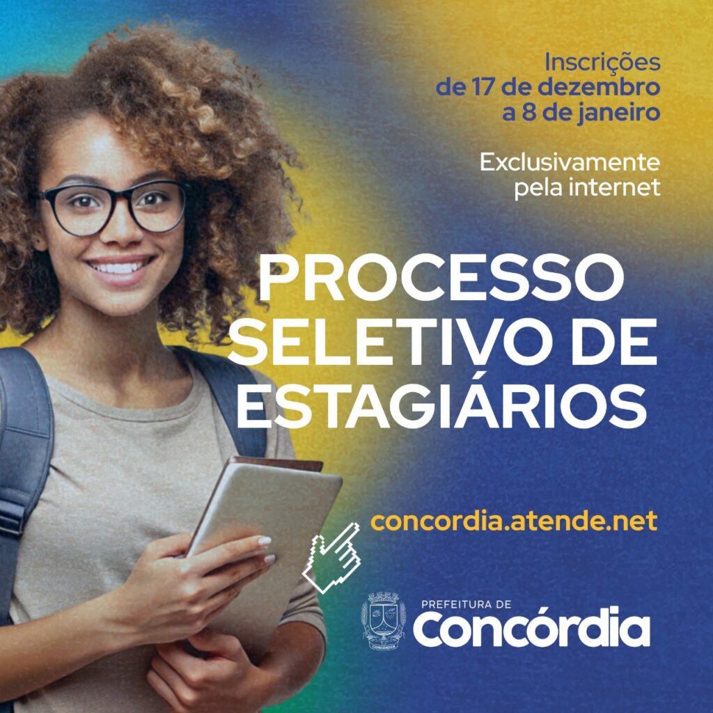 Processo Seletivo dos Estagiários: Inscrições encerram amanhã, dia 8