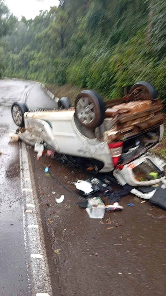 Jovem de 18 anos morre após saída de pista na BR-1253 em Irani