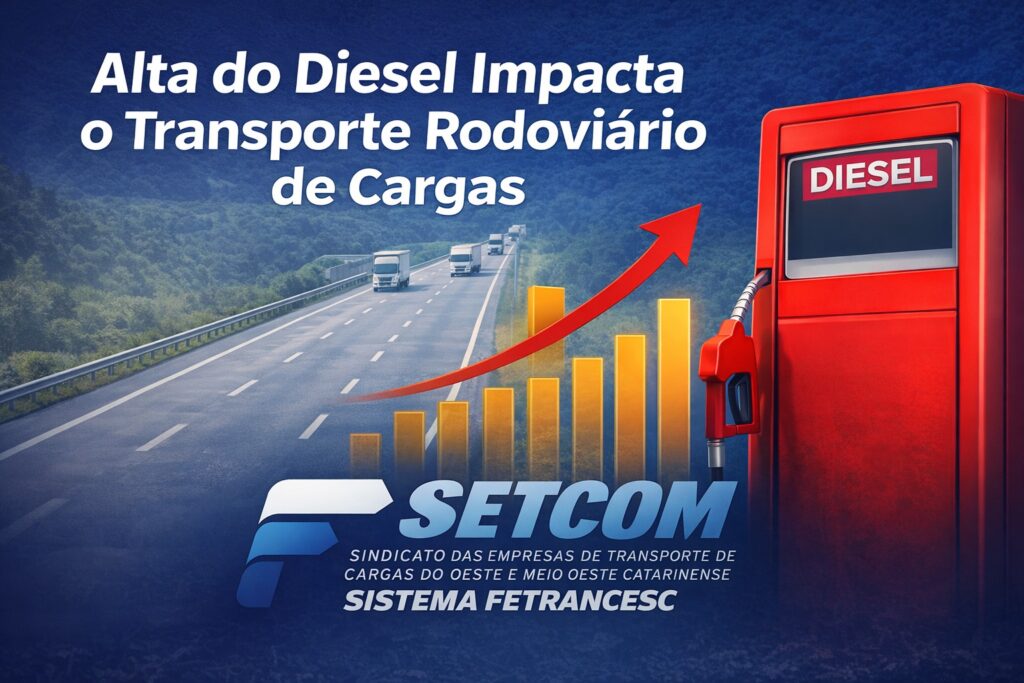 Alta do diesel preocupa setor de transporte e entidades pedem revisão urgente do frete mínimo