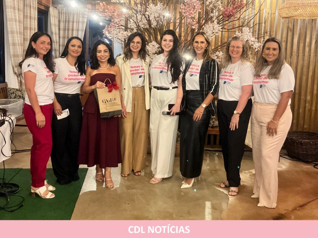 CDL Mulher Concórdia promove evento “Mulheres que Lideram”