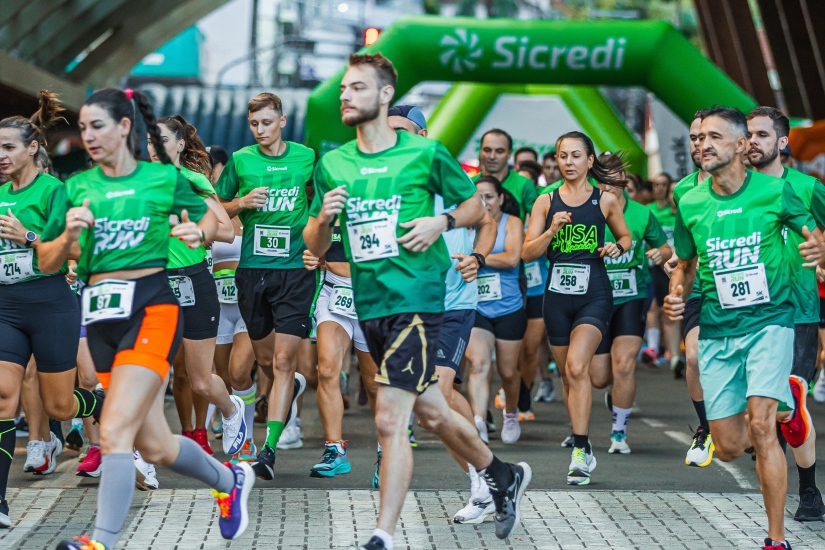 Sicredi Run promove encontro de gerações em Concórdia