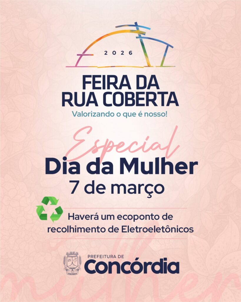 Feira municipal de sábado oferece opções de presentes e produtos locais em Concórdia