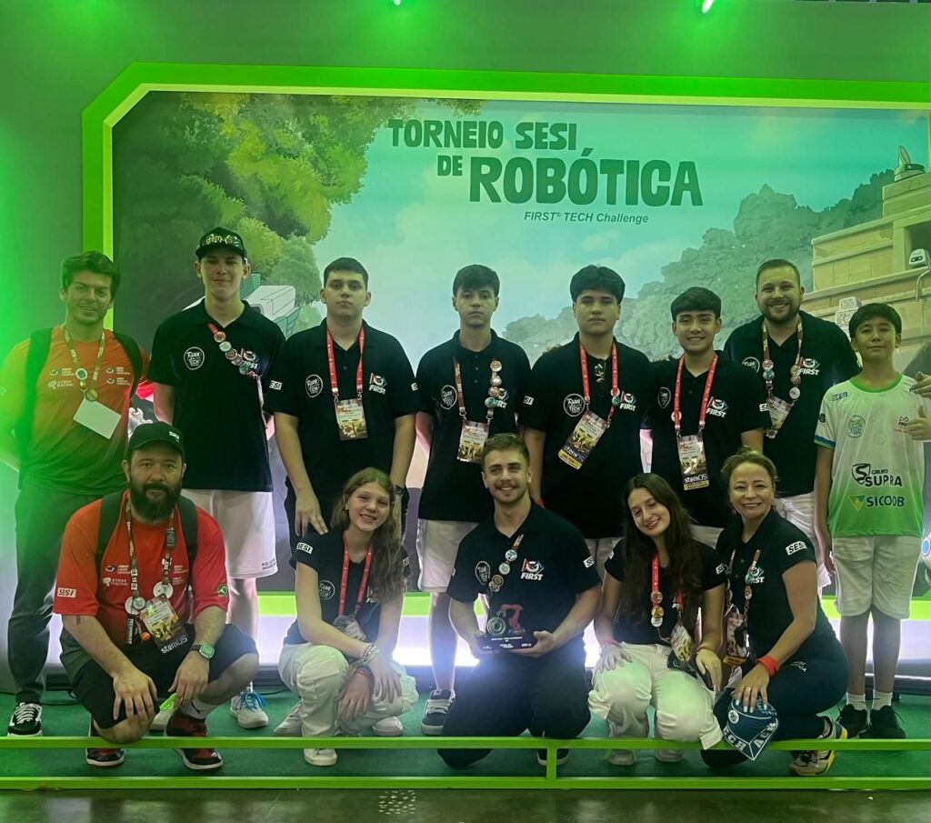 Robótica da Escola Sesi é destaque em torneio nacional