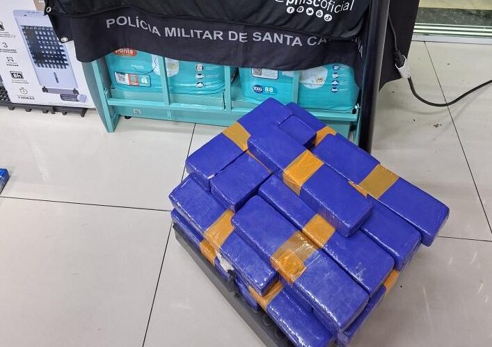 Justiça mantém prisão de homem detido com mais de 20 quilos de drogas em Concórdia