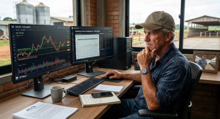 Mercado financeiro oferece soluções para proteger suinocultores das oscilações do milho