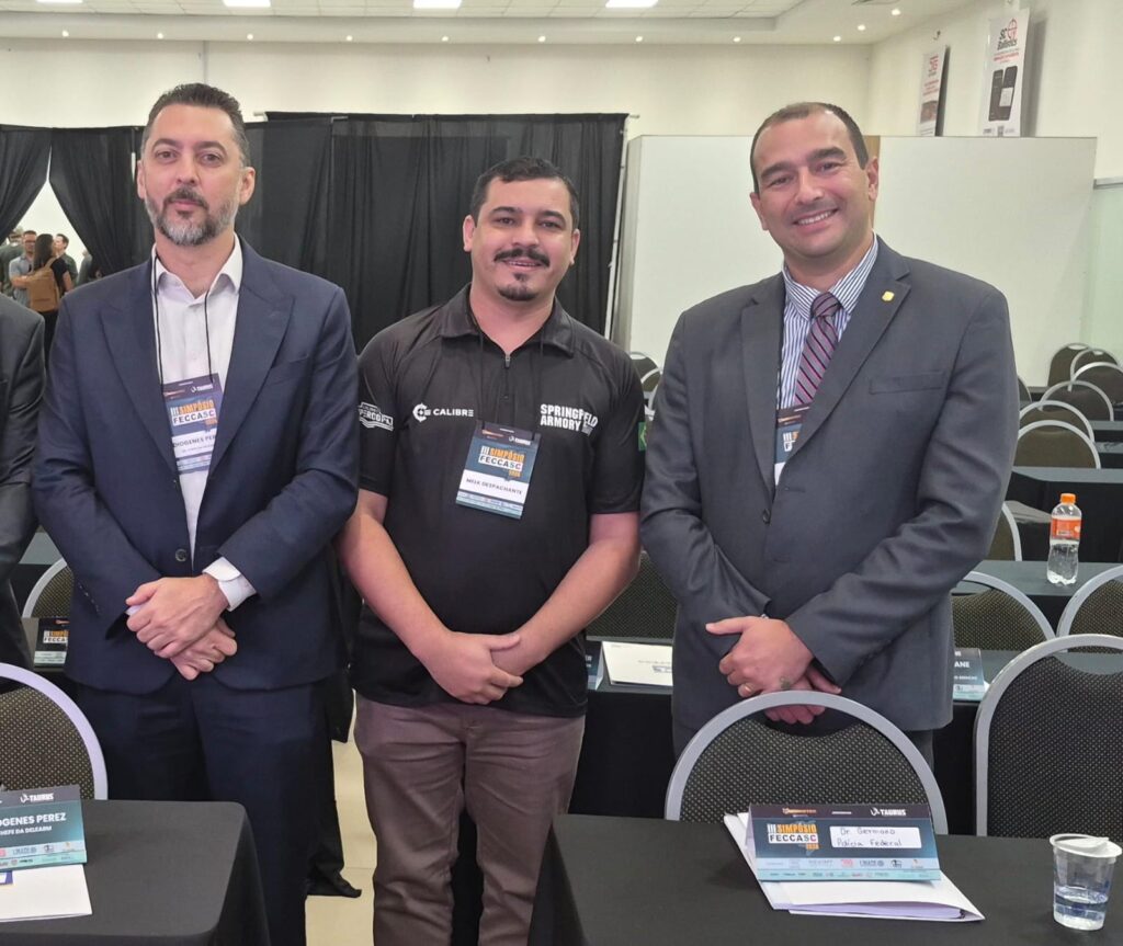 Concordiense representa o Campeonato Brasileiro SUPERCOPA CALIBRE no 3º Simpósio da FECCASC, evento do setor armamentista em Florianópolis