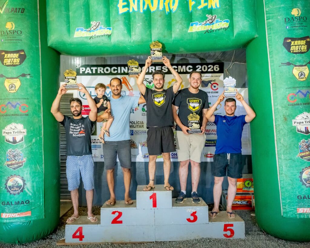 Concórdia conquista bons resultados na 2ª etapa da Copa Meio-Oeste de Enduro FIM em Caçador
