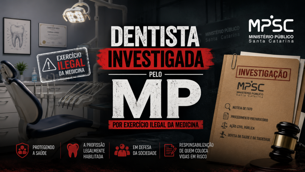 Dentista da região é investigada pelo MP por exercício ilegal da medicina