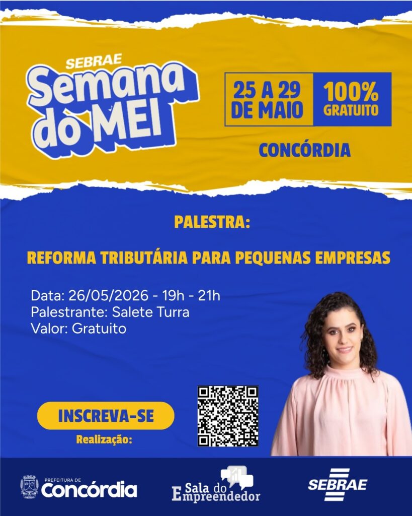 Palestra sobre Reforma Tributária marca Semana do MEI