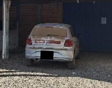 Polícia Militar recupera veículo furtado no Bairro Ponte do Sol, em Concórdia