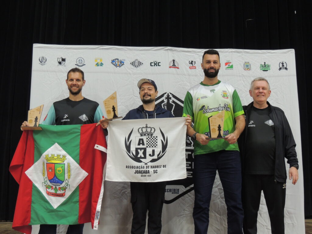 Concórdia é destaque em mais um grande torneio de xadrez concluído com sucesso na cidade