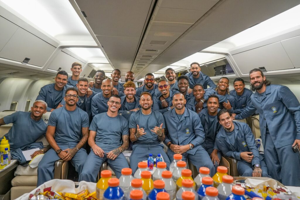 Rumo à Copa do Mundo: Seleção Brasileira embarca para os Estados Unidos