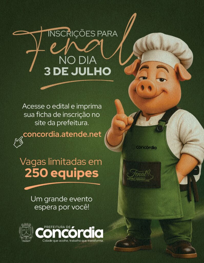 Inscrições da Fenal serão no dia 3 de julho