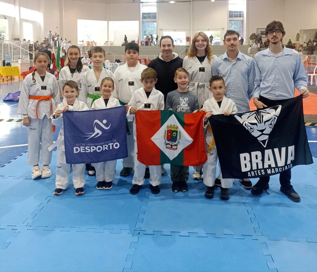 Equipe concordiense de Taekwondo garante o Top 5 no Circuito Oeste